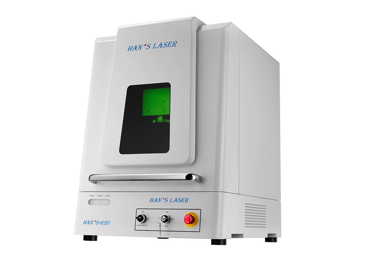 Class 1 Desktop MOPA Fiber Laser Marking Machine G-20